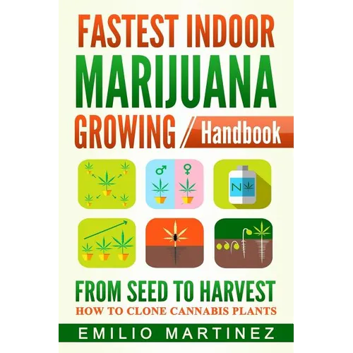 Fastest Indoor Marijuana growing Handbook: From Seed to Harvest - How to Clone Cannabis Plants - Paperback