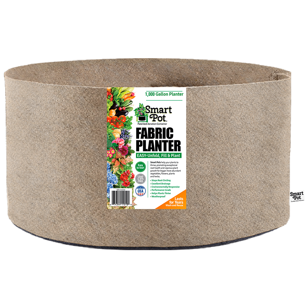 Smart Pot Fabric Planter – Original USA-Made Breathable Grow Container