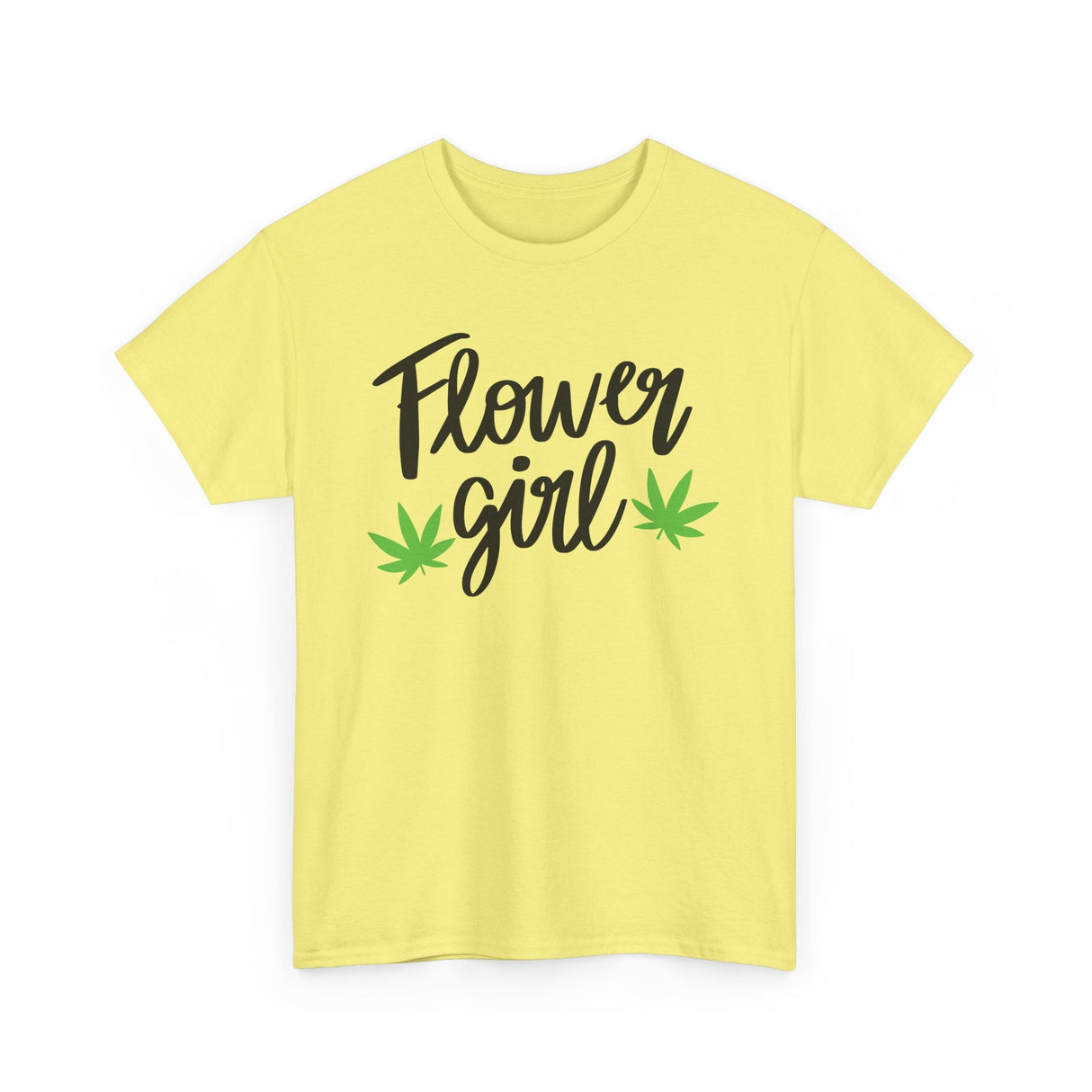 Flower Girl Marijuana Leaf T-Shirt