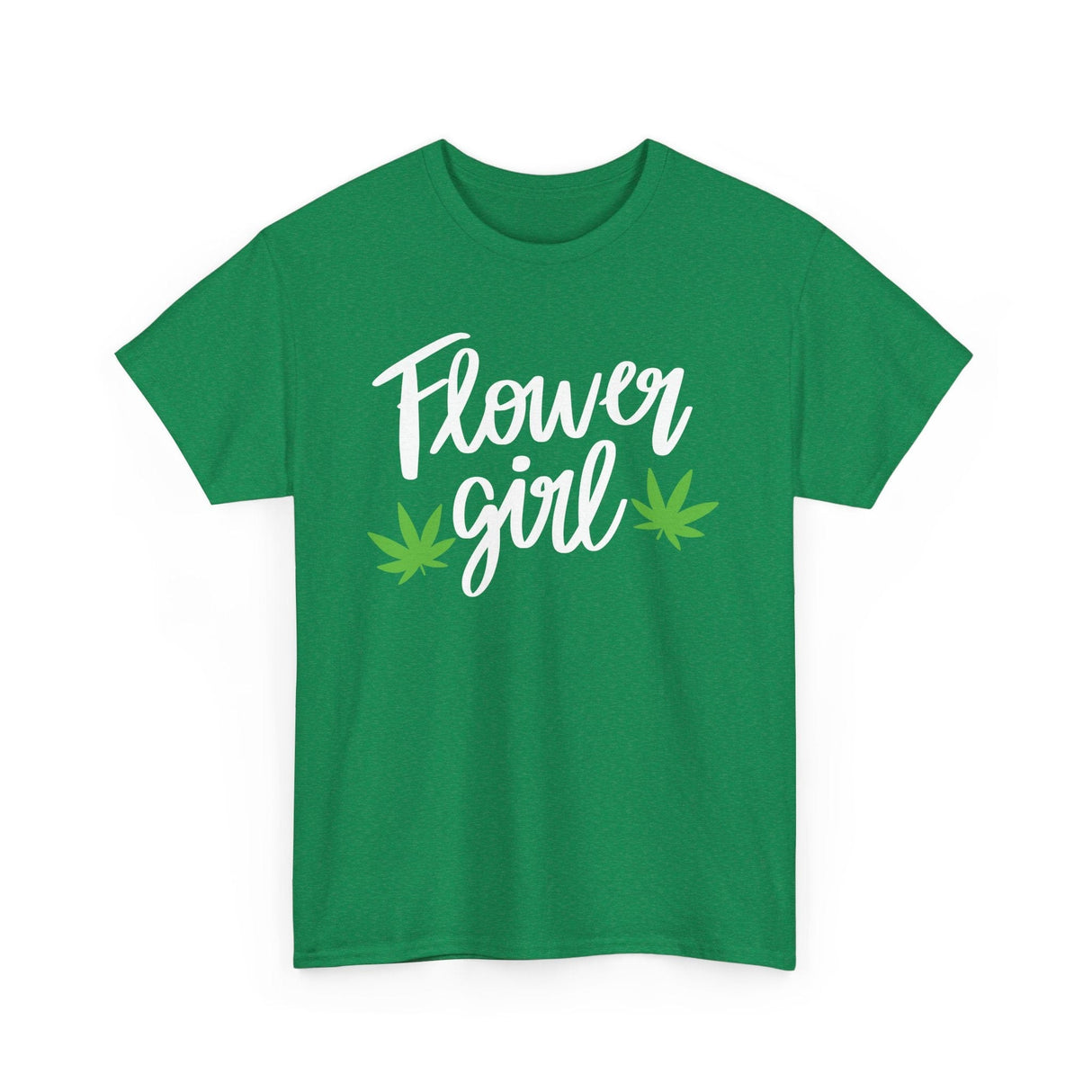 Flower Girl Marijuana Leaf T-Shirt