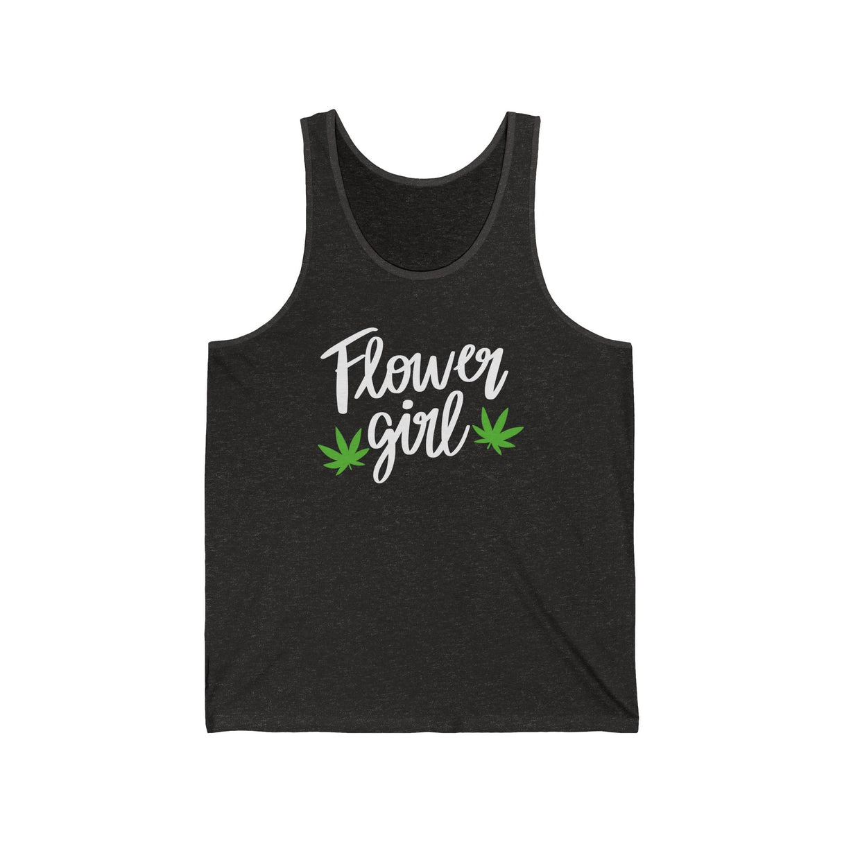 Flower Girl Pot Leaf Jersey Tank Top