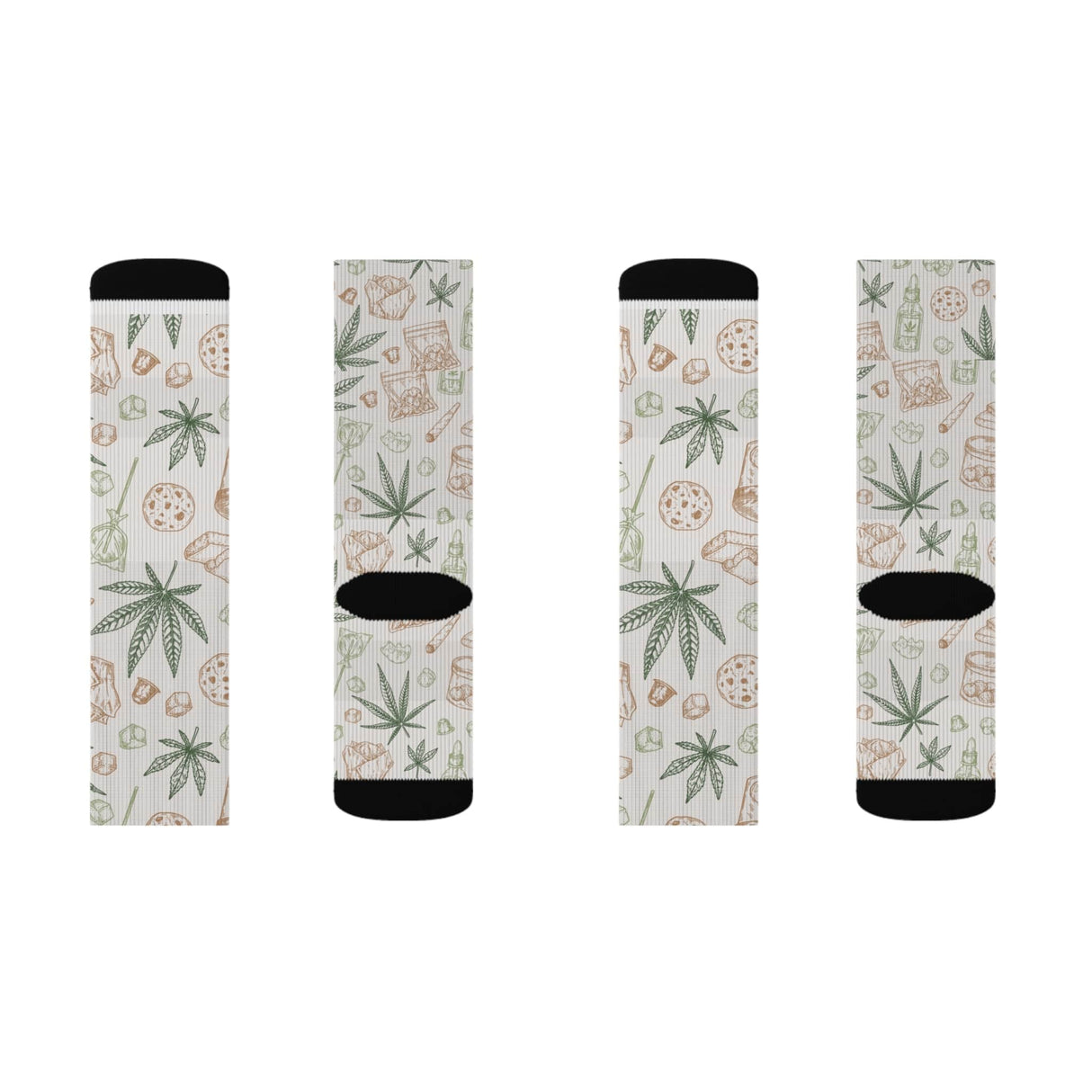 Retro Weed Socks