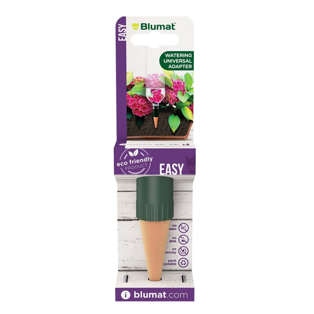 Blumat Easy Bottle Adapter Plant Watering Stake
