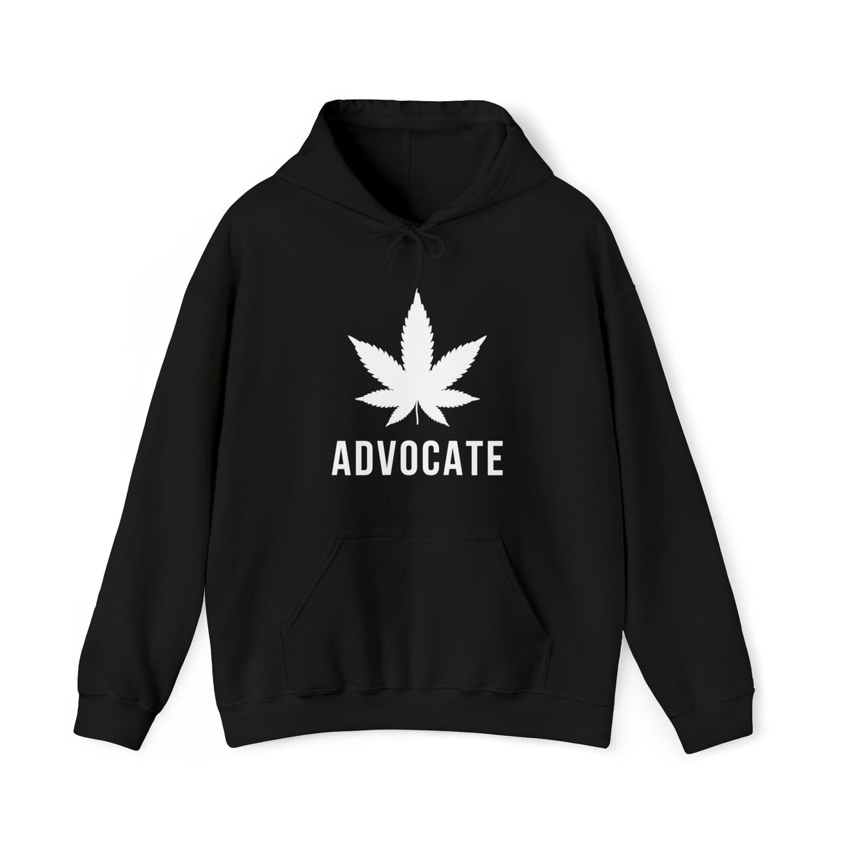 Bold Cannabis Advocate Marijuana Leaf Weed Hoodie