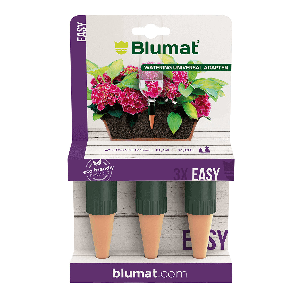 Blumat Easy + Bottle Adapter – Automatic Plant Watering Stake