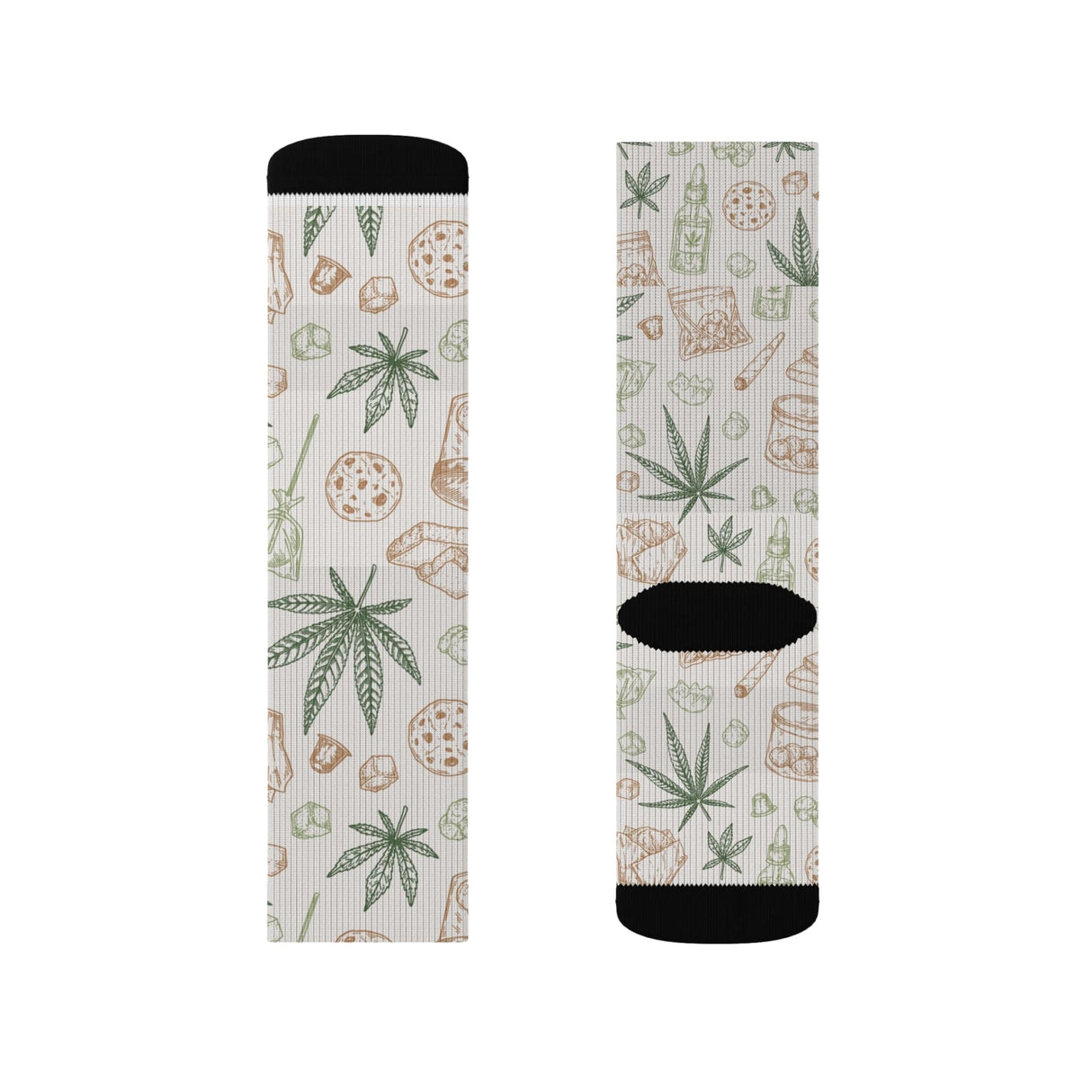 Retro Weed Socks
