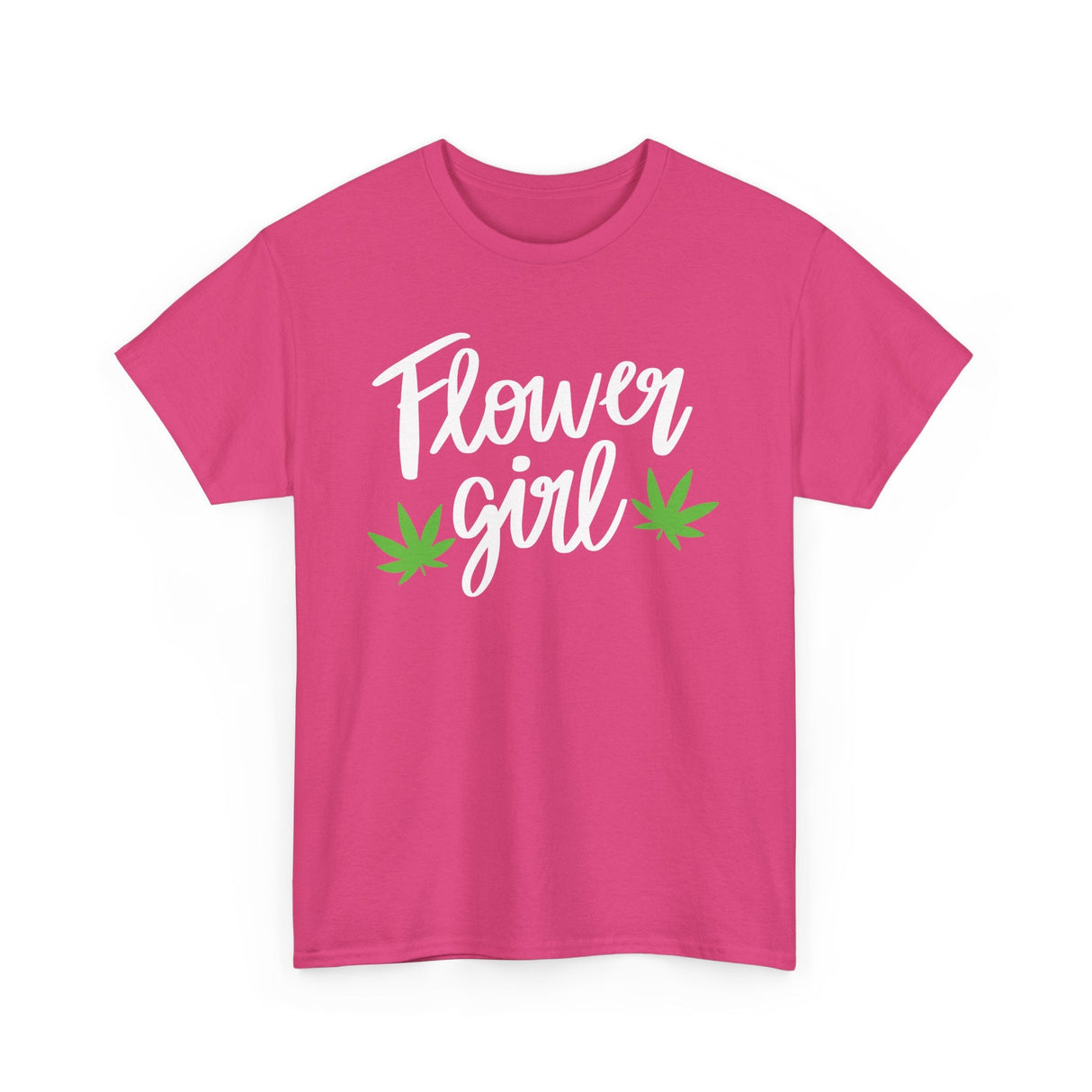Flower Girl Marijuana Leaf T-Shirt