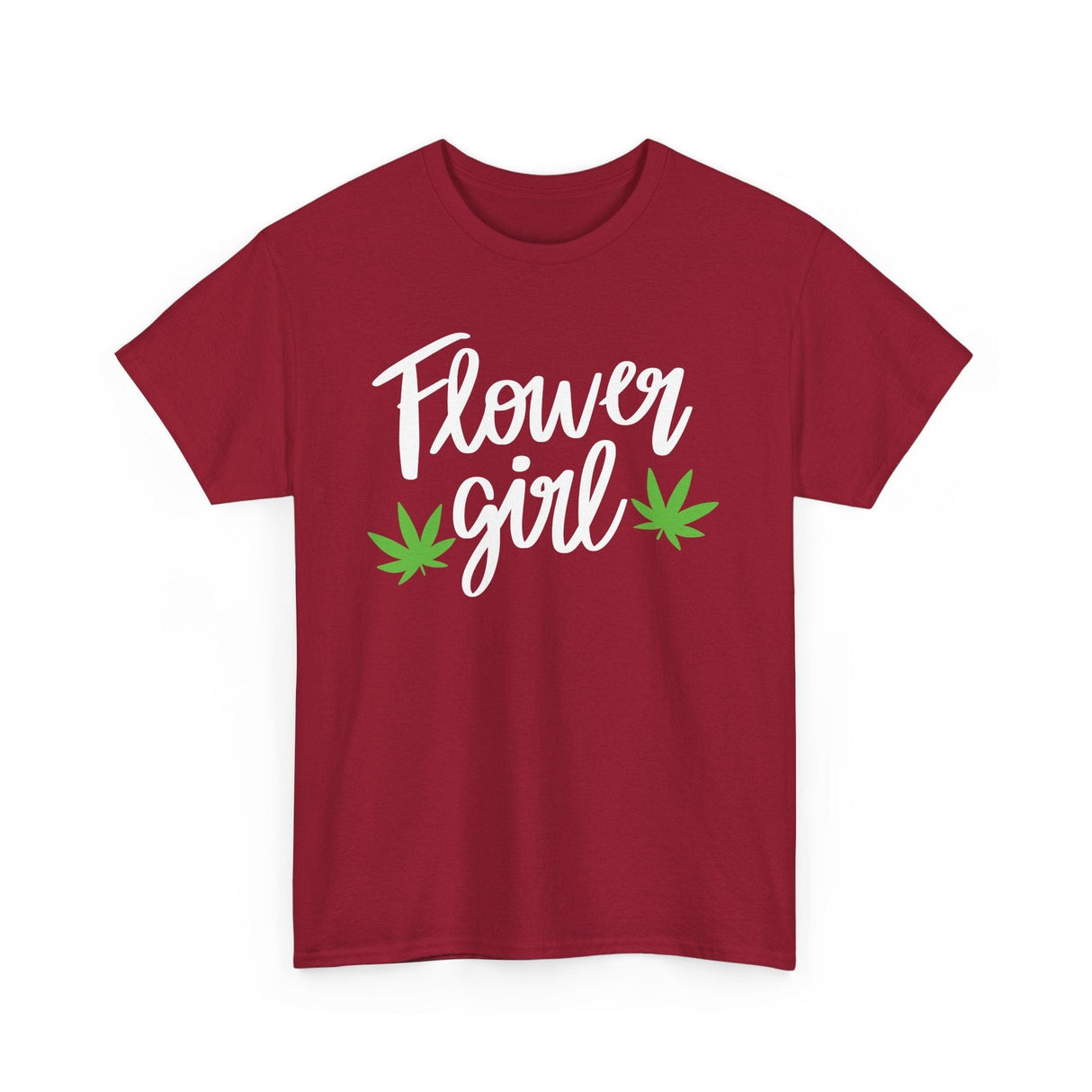 Flower Girl Marijuana Leaf T-Shirt