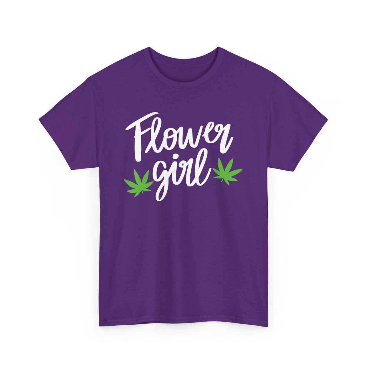 Flower Girl Marijuana Leaf T-Shirt