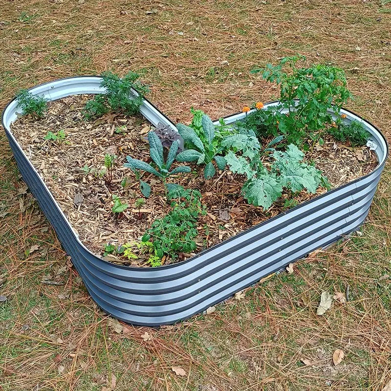 Vegega 17" Tall Heart Shaped Garden Bed v2.0