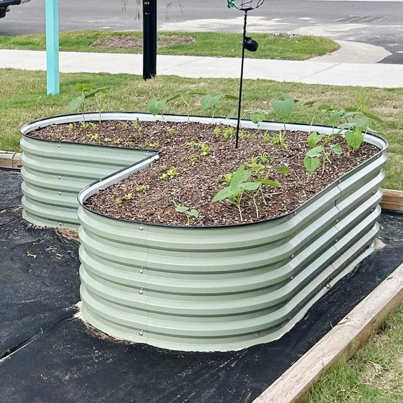 Vegega 17" Tall Heart Shaped Garden Bed v2.0