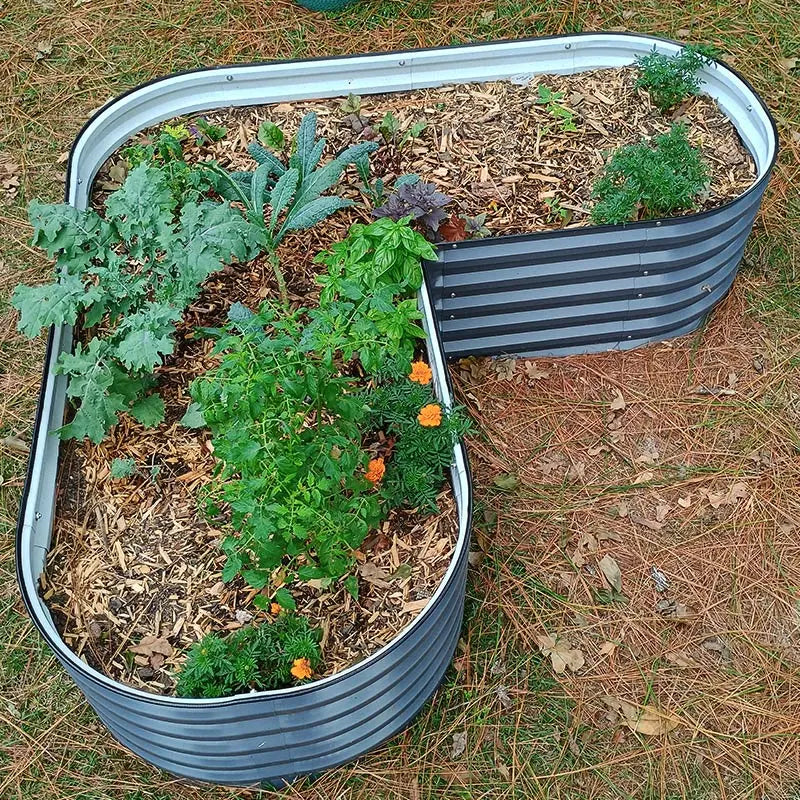 Vegega 17" Tall Heart Shaped Garden Bed v2.0
