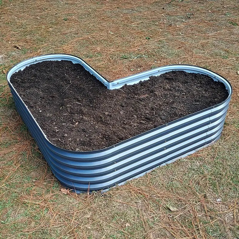 Vegega 17" Tall Heart Shaped Garden Bed v2.0