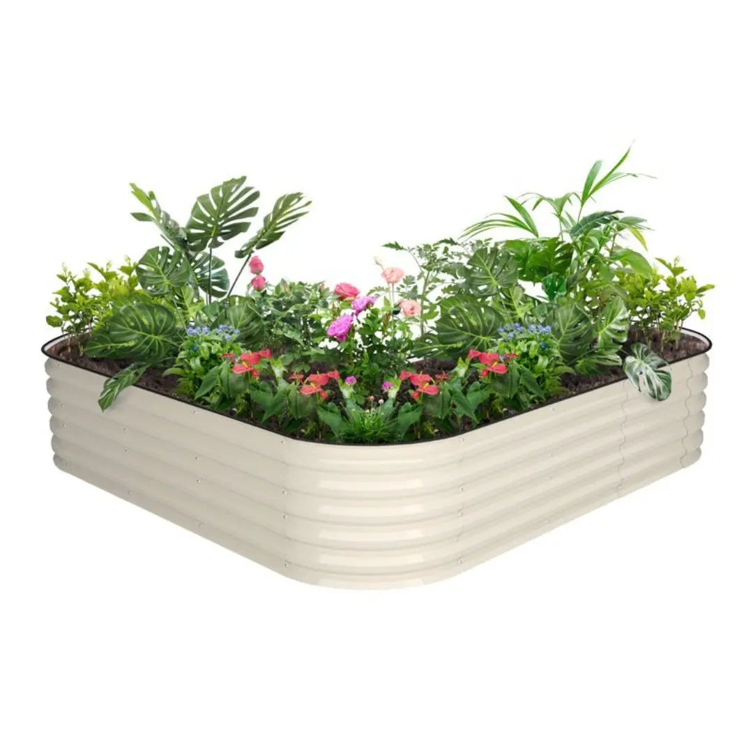 Vegega 17" Tall L Shaped Raised Garden Bed v2.0