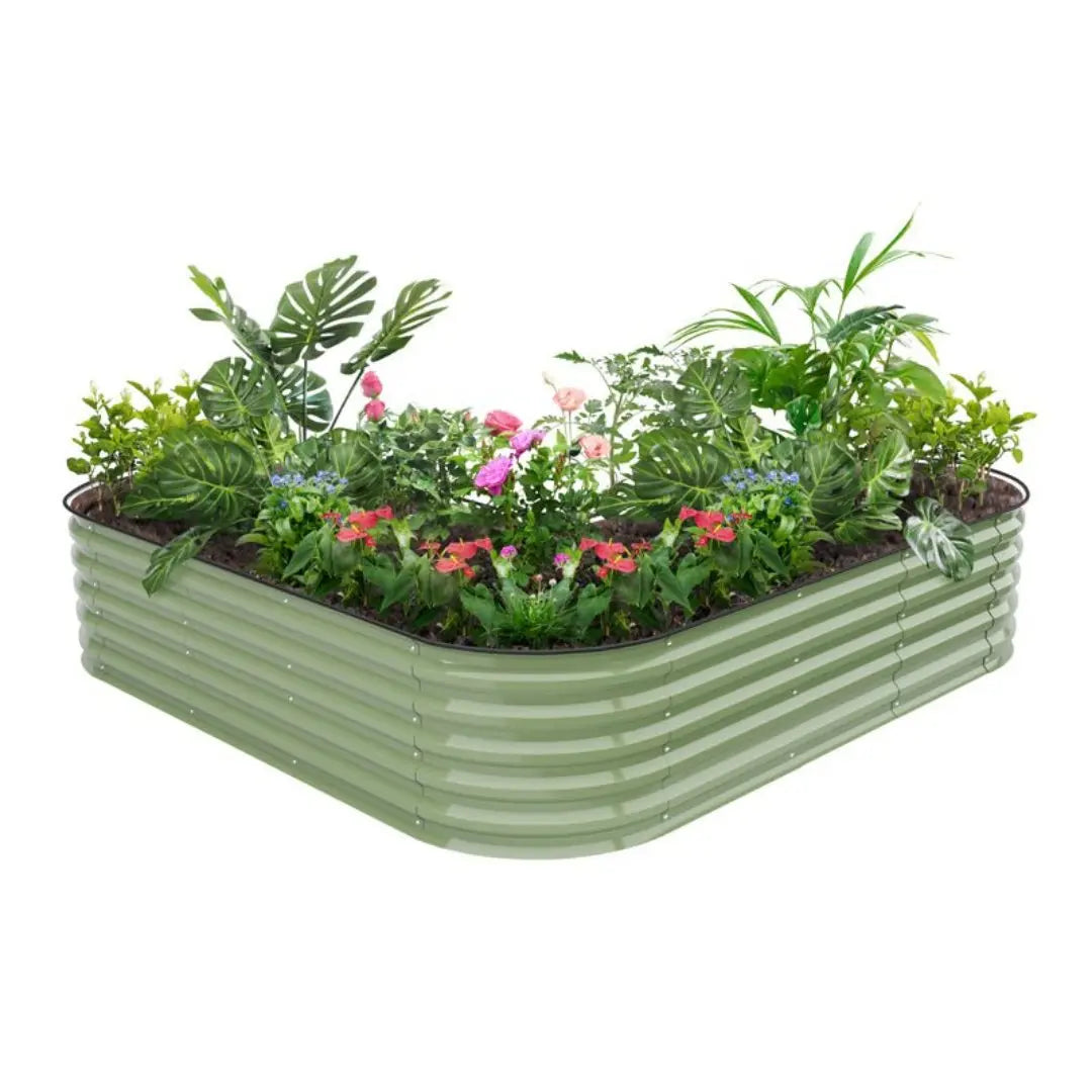 Vegega 17" Tall L Shaped Raised Garden Bed v2.0