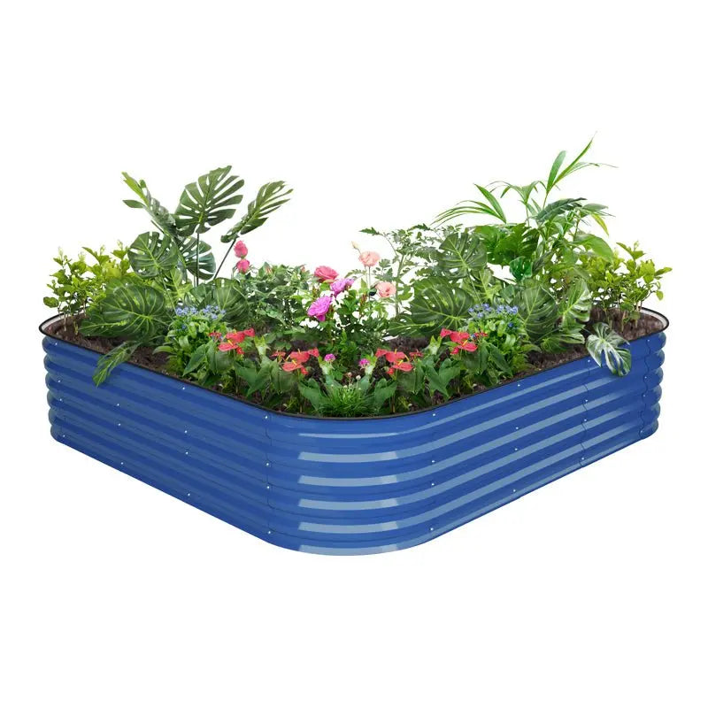 Vegega 17" Tall L Shaped Raised Garden Bed v2.0
