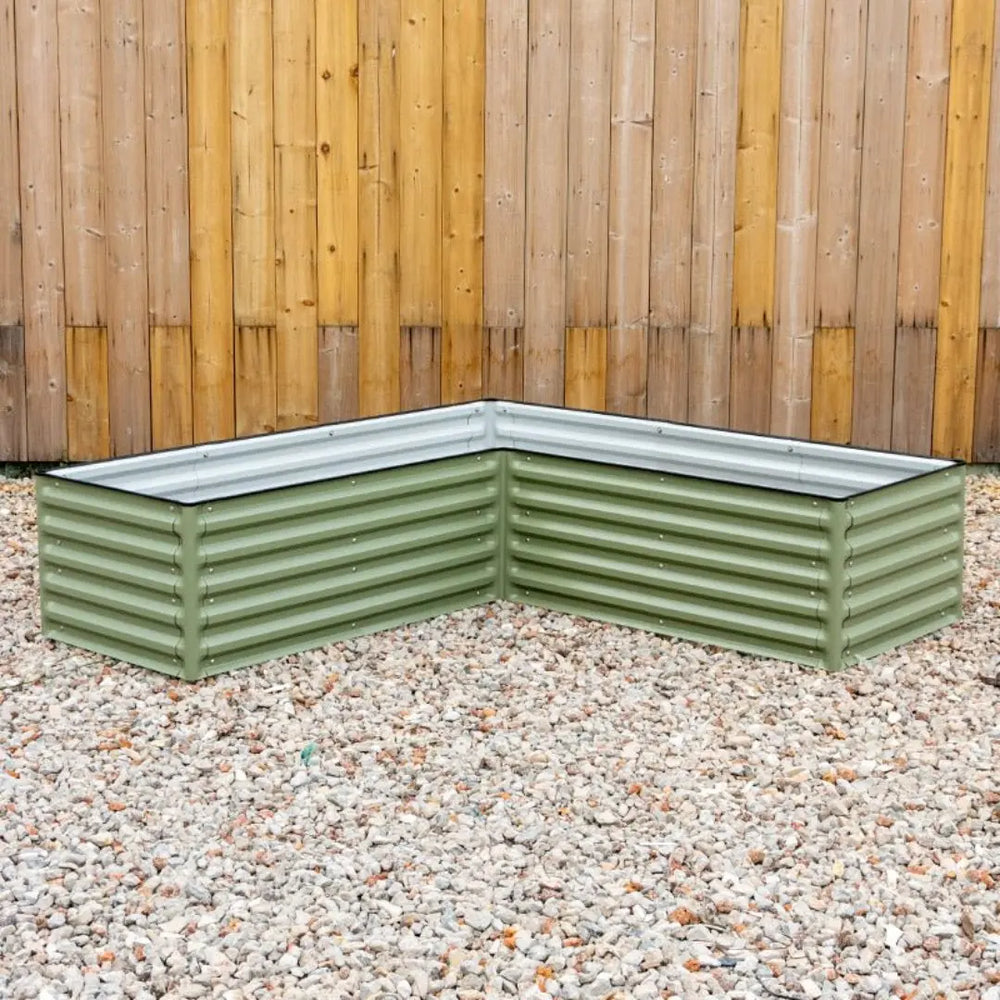 Vegega 17'' Tall Rectangle L Shaped Planter Box v2.0