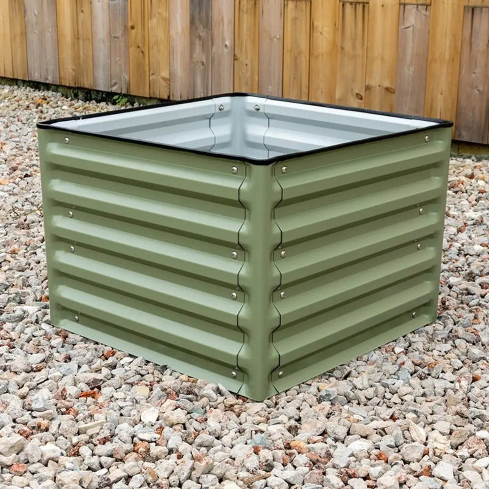 Vegega 17" Tall Square Planter Box Outdoor - Twin Pack v2.0