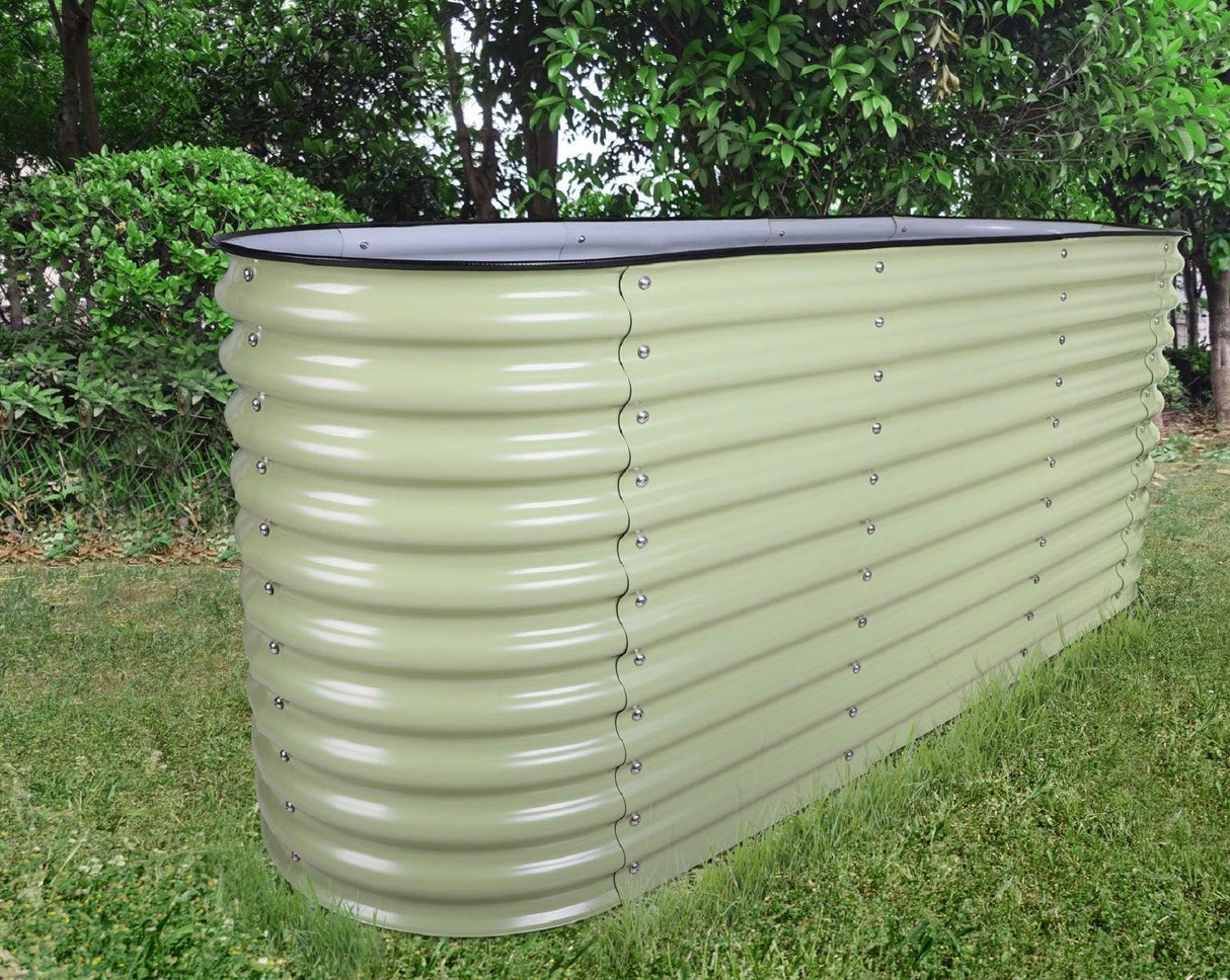 Olle Gardens 32" Tall 12-in-1 Raised Garden Bed – Durable Modular Planter