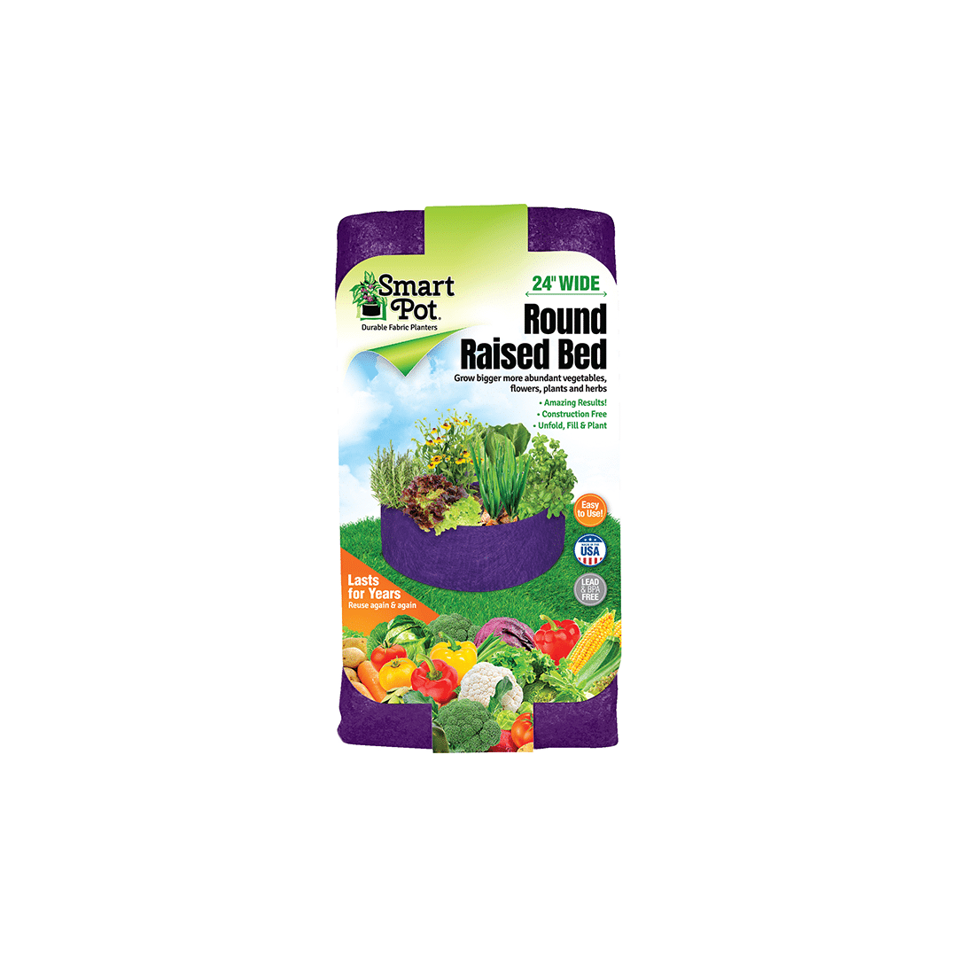 Smart Pot Round Raised Bed – Breathable Fabric Garden Planter