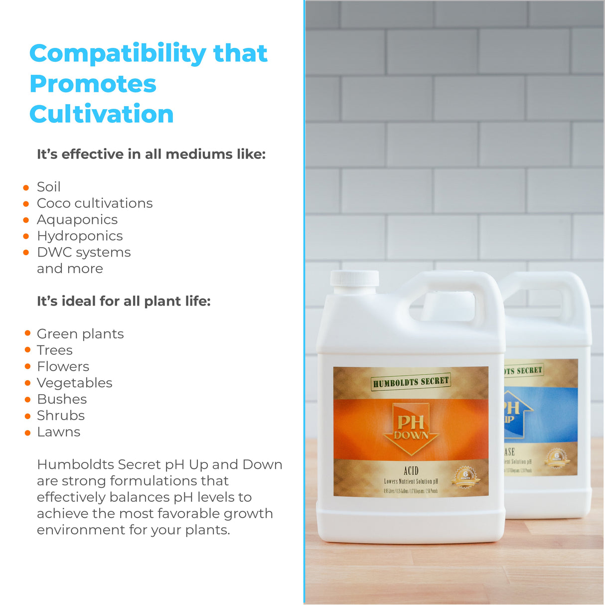 Humboldts Secret PH Up & PH Down Bundle