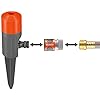 Gardena Small Area Garden Spray Sprinkler on Spike – Up to 1,000 Sq. Ft. Coverage