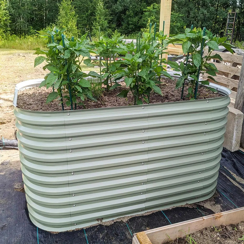 Vegega 32'' Tall 6.5x2 Raised Garden Bed (6 in 1) - v2.0