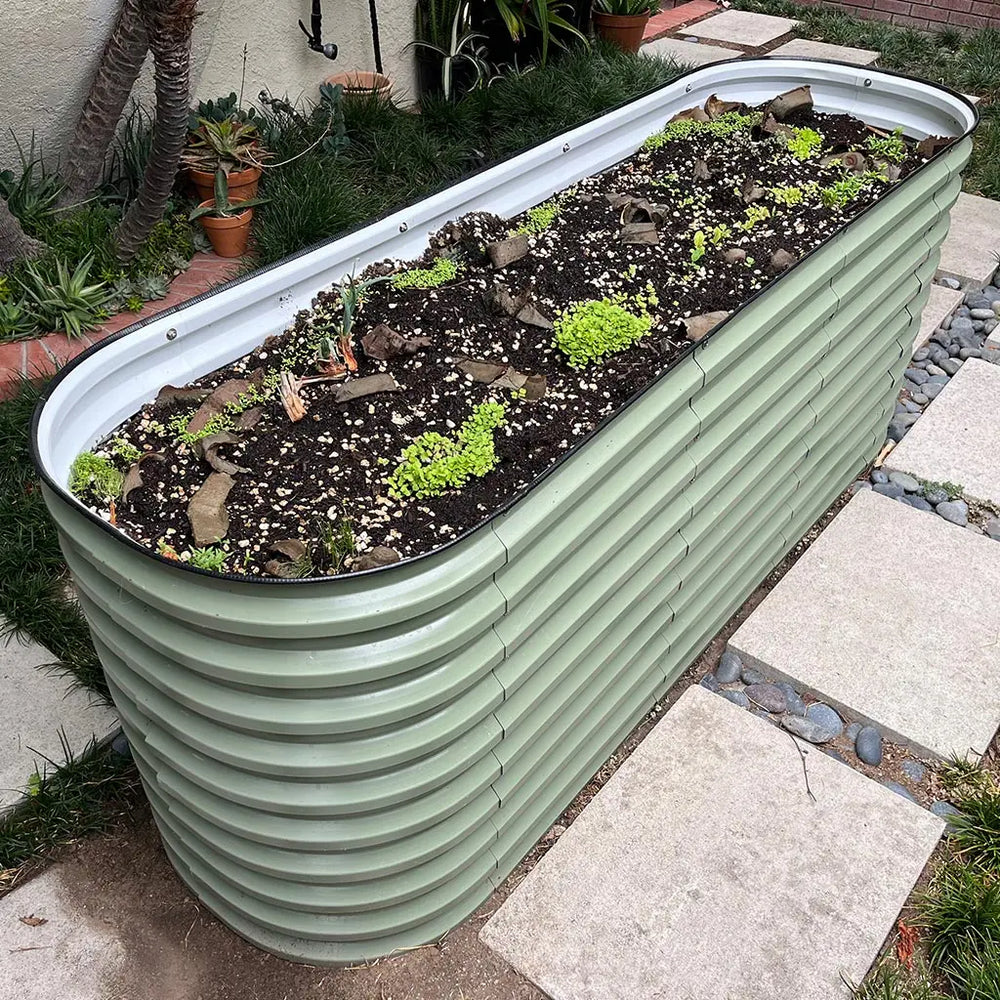Vegega 32'' Tall 6.5x2 Raised Garden Bed (6 in 1) - v2.0