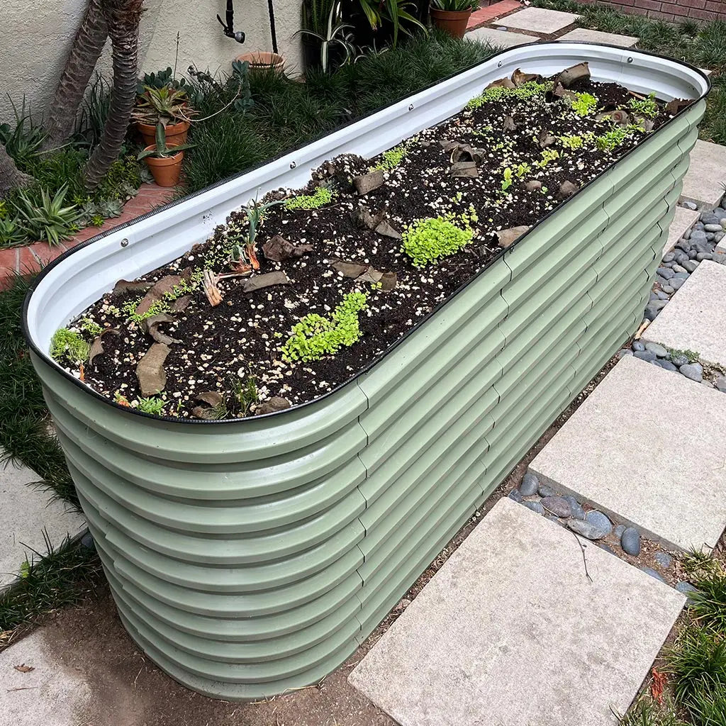 Vegega 32'' Tall 6.5x2 Raised Garden Bed (6 in 1) - v2.0