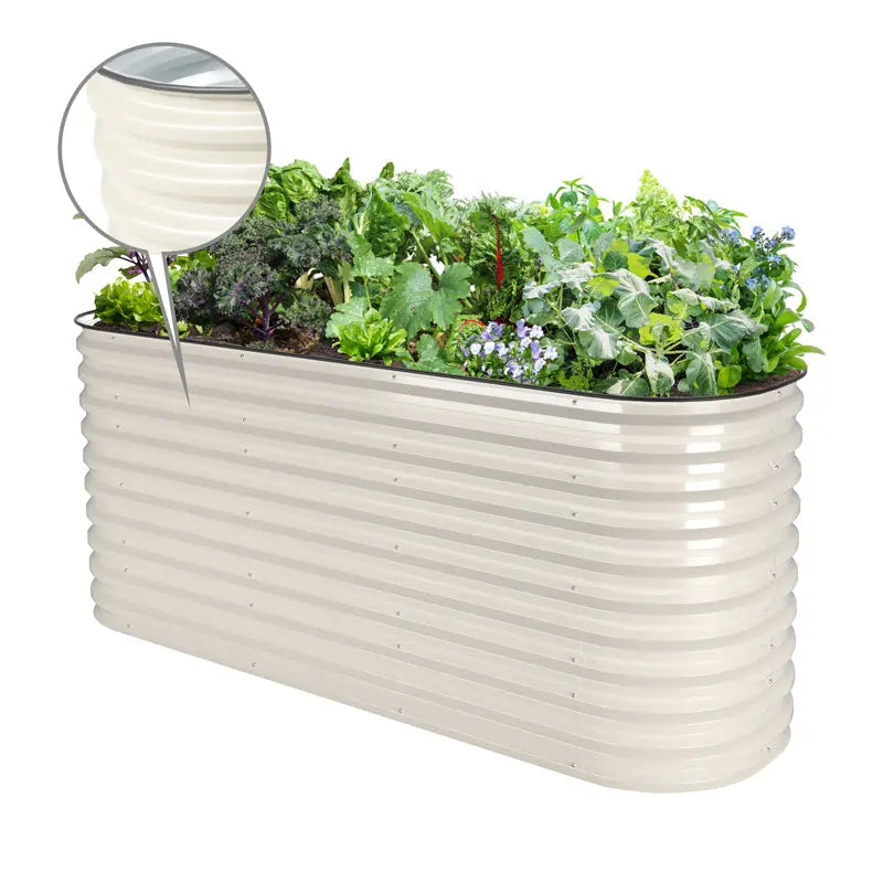 Vegega 32'' Tall 6.5x2 Raised Garden Bed (6 in 1) - v2.0