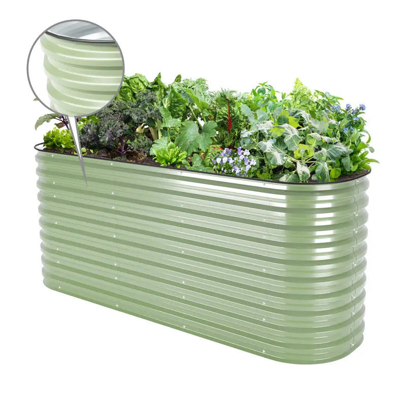 Vegega 32'' Tall 6.5x2 Raised Garden Bed (6 in 1) - v2.0