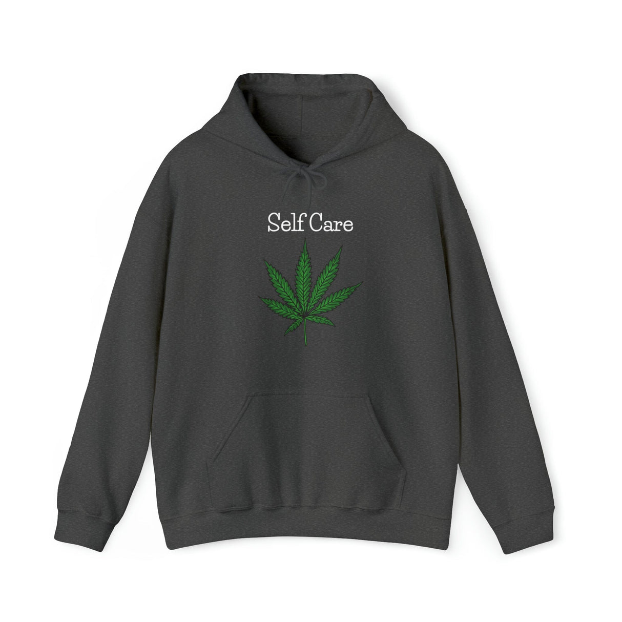 Self Care Weed Leaf Hoodies