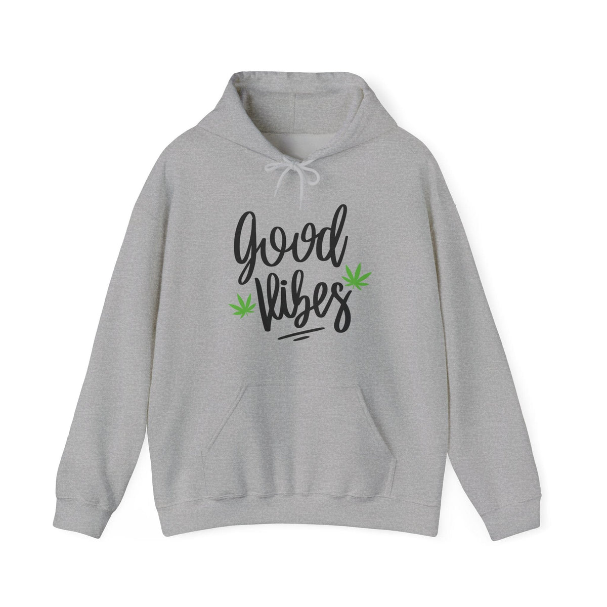 Good Vibes Marijuana Leaf Hoodie