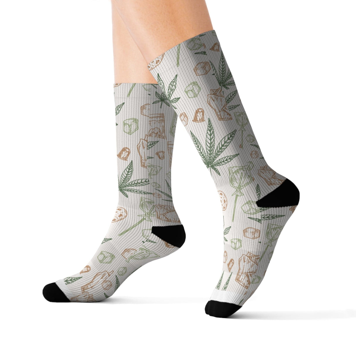 Retro Weed Socks