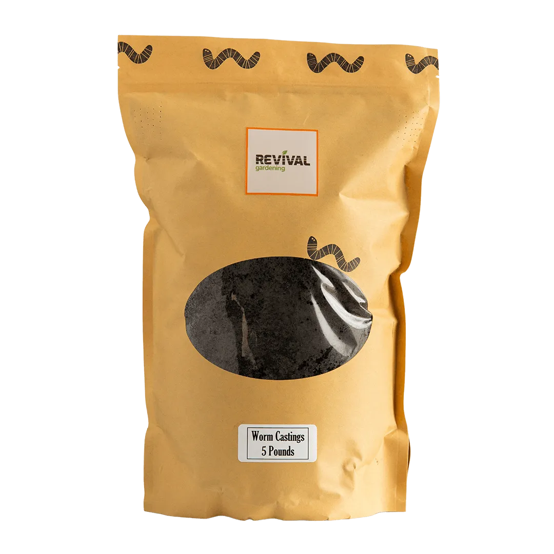 Revival Gardening Premium Worm Castings