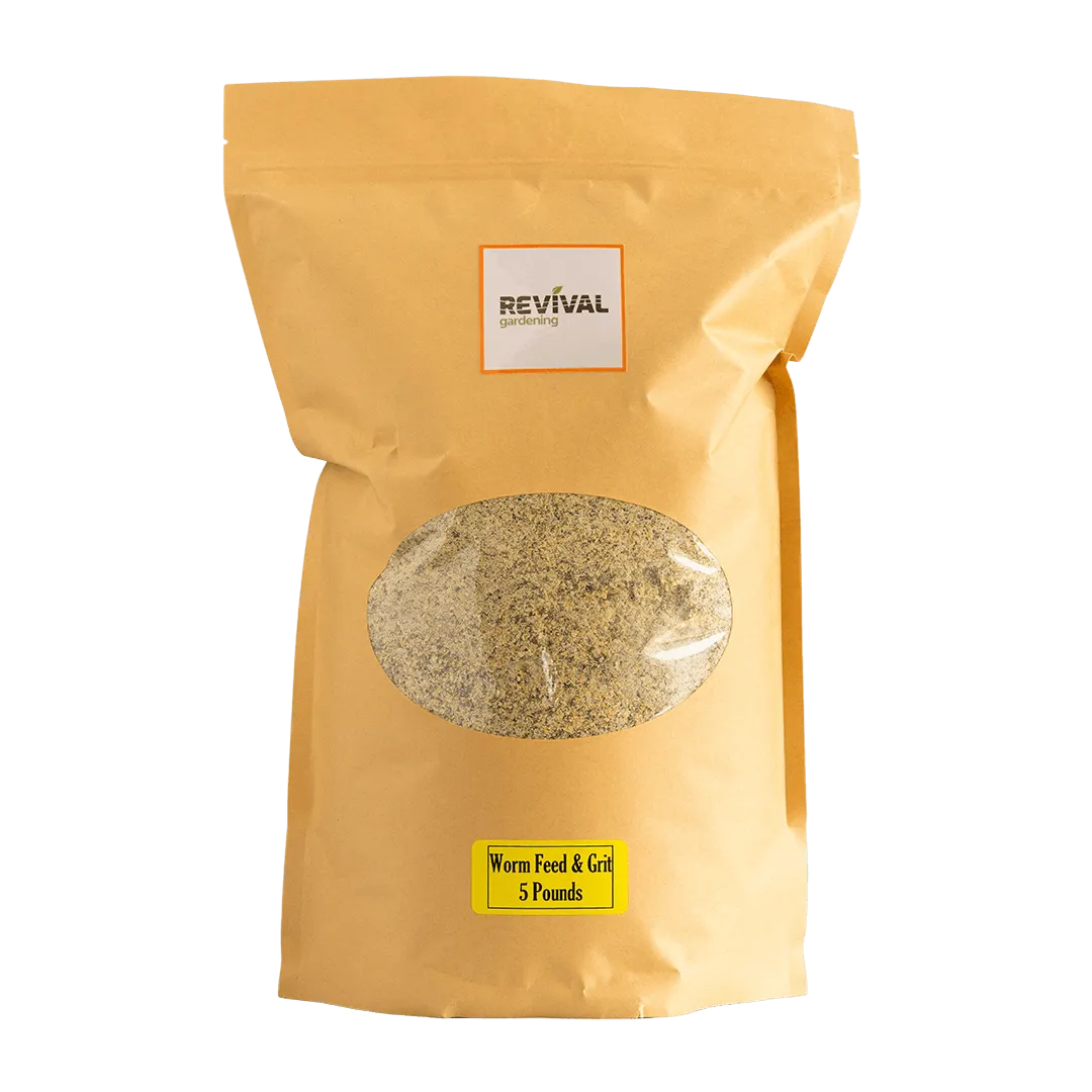 Revival Gardening Worm Feed & Grit