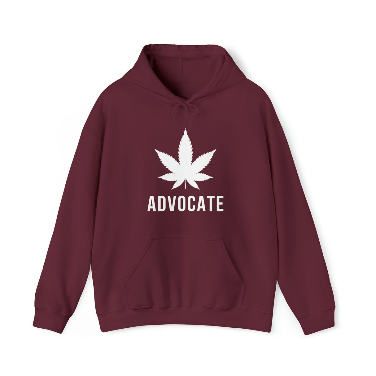 Bold Cannabis Advocate Marijuana Leaf Weed Hoodie
