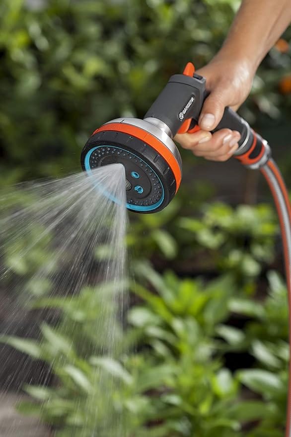 Gardena Premium Multi Sprayer – 5 Spray Patterns with Metal Base