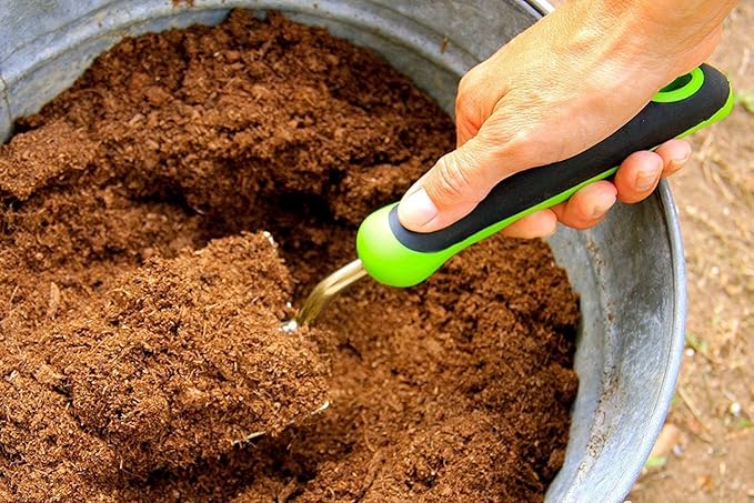 Garden Guru Titanium Garden Tool Set - Includes Hand Trowel Transplanter Cultivator
