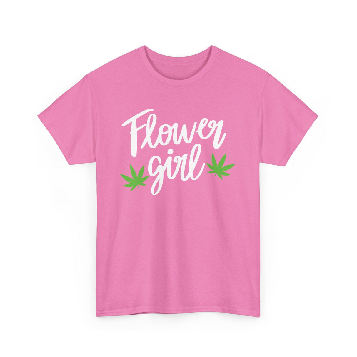Flower Girl Marijuana Leaf T-Shirt
