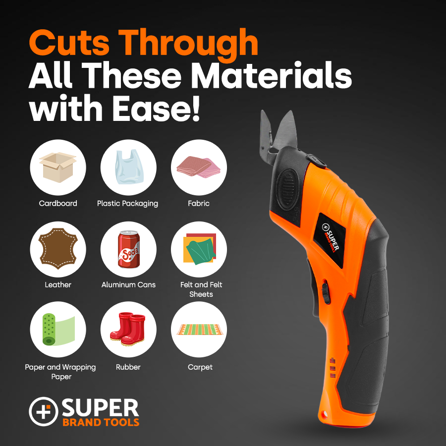 SuperScissor - Ultimate Electric Scissors for Home and Craft