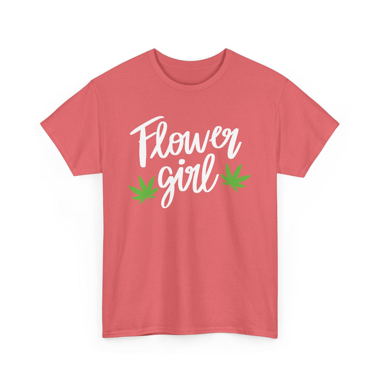 Flower Girl Marijuana Leaf T-Shirt