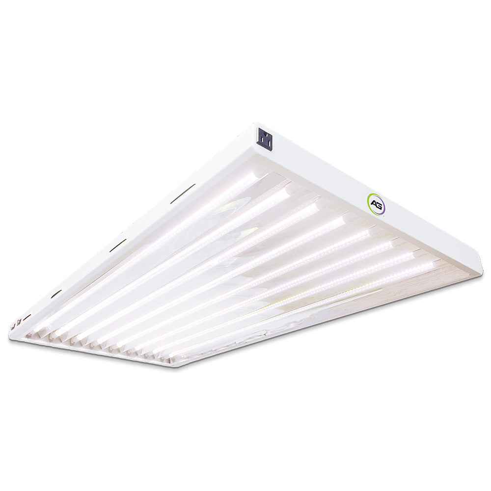 T5 HO 4FT 8 Lamp LED Grow Light (432W Eqv.) - Sun White Pro Spectrum