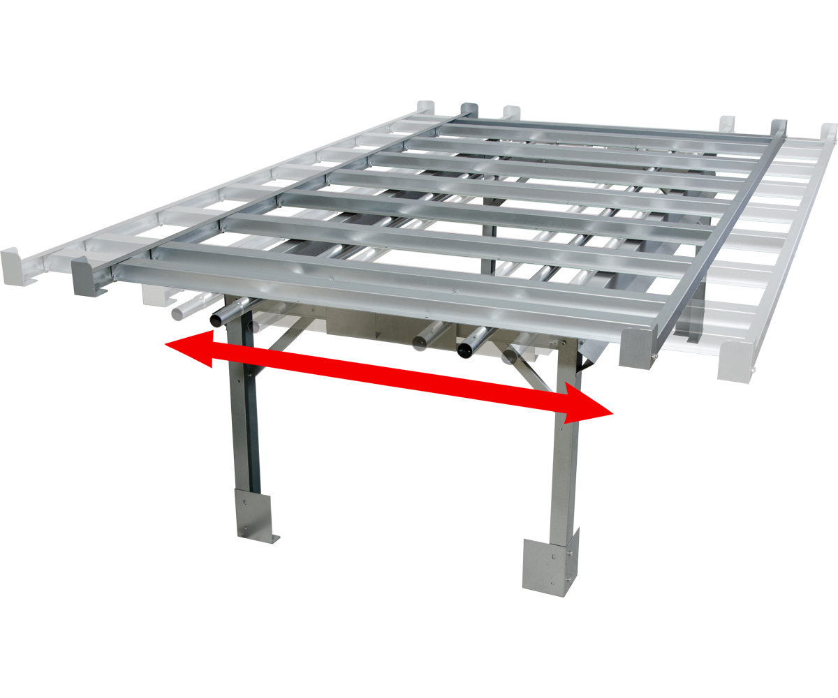 Active Aqua Rolling Bench System, 4 ft x 8 ft