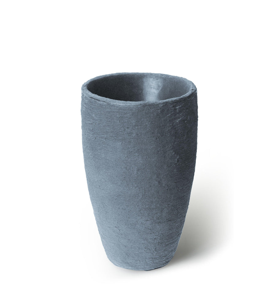 Algreen Athena Planter, 20" Tall by 12.6", Self-Watering Planter, Charcoalstone
