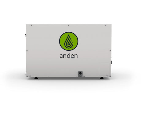 Anden Grow Optimized Industrial Dehumidifier, 210 Pints/Day, 240v side view