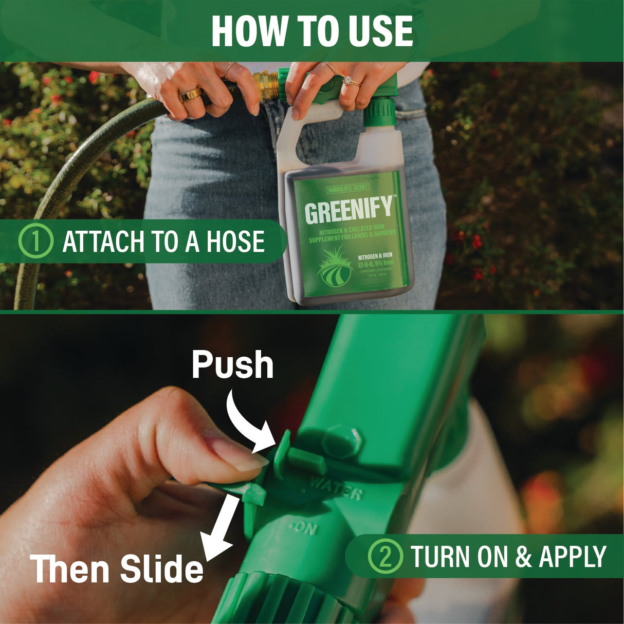 Humboldts Secret 32 oz Hose-End Sprayer (2-Pack)