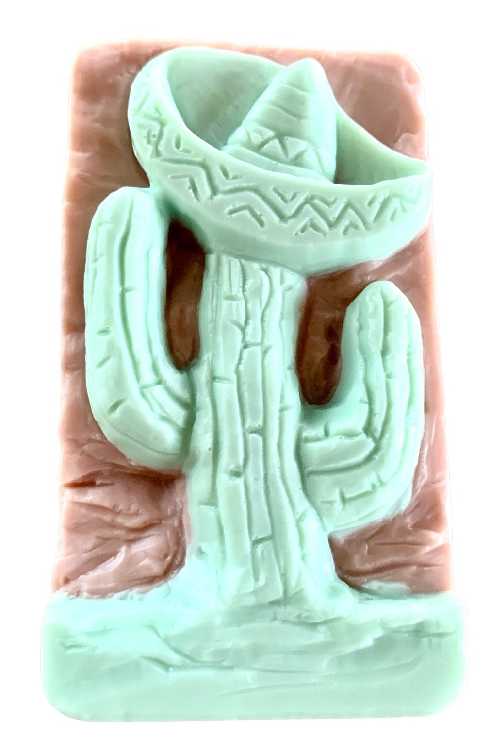 3D Cactus Bar of Soap – Handcrafted Artisan Novelty Soap