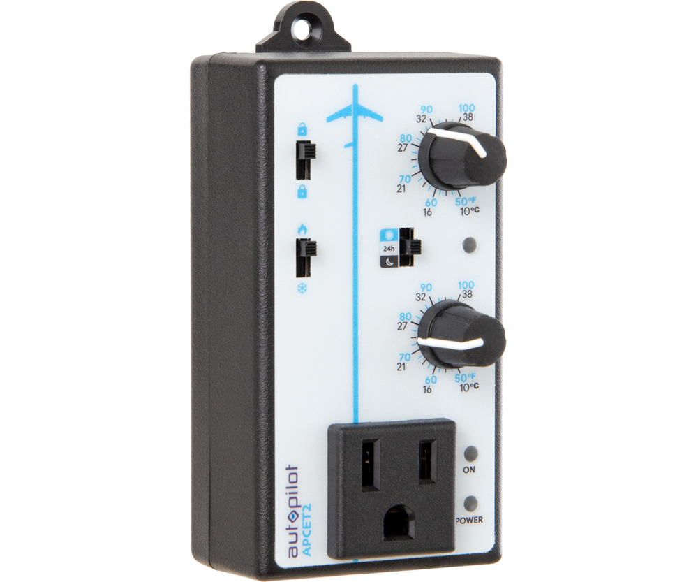 Autopilot 24hr Day & Night Cooling/Heating Thermostat