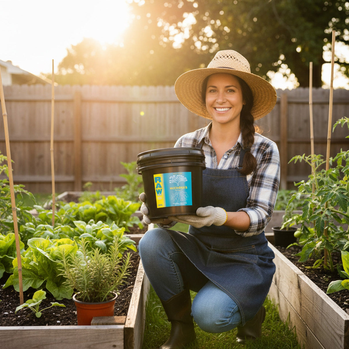 RAW Microbes Azos – Nitrogen Fixing Bacteria Inoculant